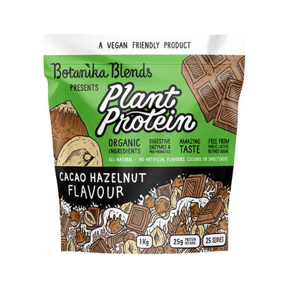 Pflanzliches Protein – Kakao-Haselnuss