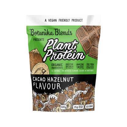 Pflanzliches Protein – Kakao-Haselnuss