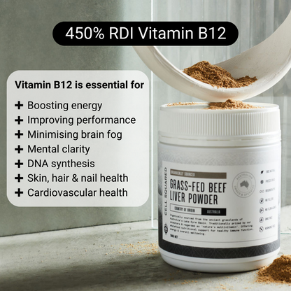 Organic Grass Fed Beef Liver Powder