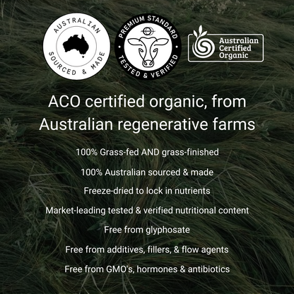 Organic Grass Fed Beef Liver Powder