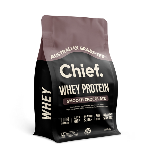 Grass-fed Whey Protein Powder - Smooth Chocolate