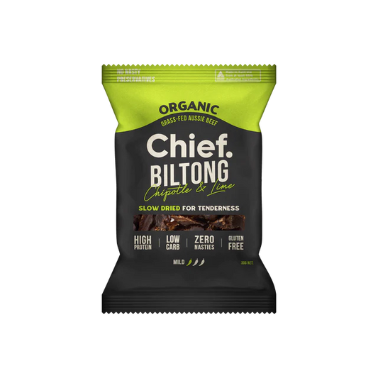 Organic Biltong - Chipotle & Lime