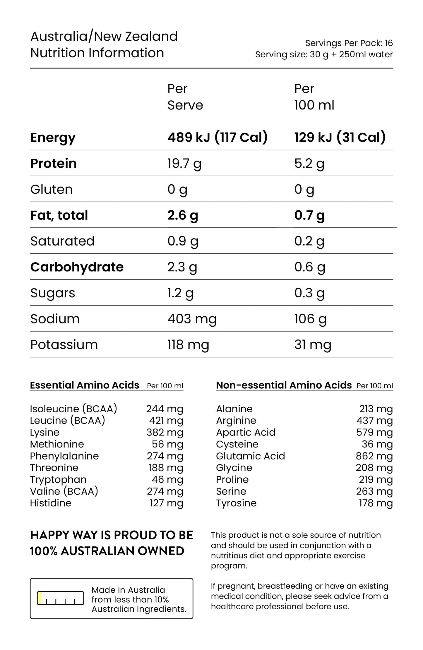 Vegan Protein Powder - Ashy Bines Choc Coconut