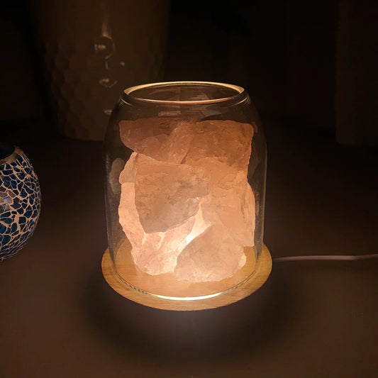 Crystal Diffuser Light with Rose Quartz