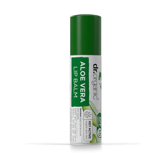 Dr. Organic Lip Balm SPF 15 - Aloe Vera