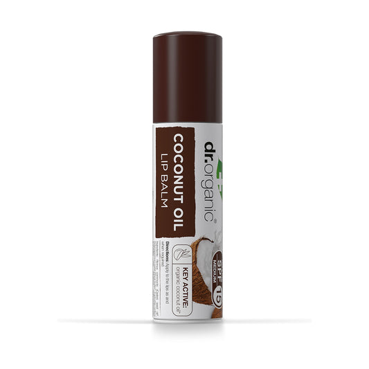 Dr. Organic Lip Balm SPF 15 - Coconut Oil