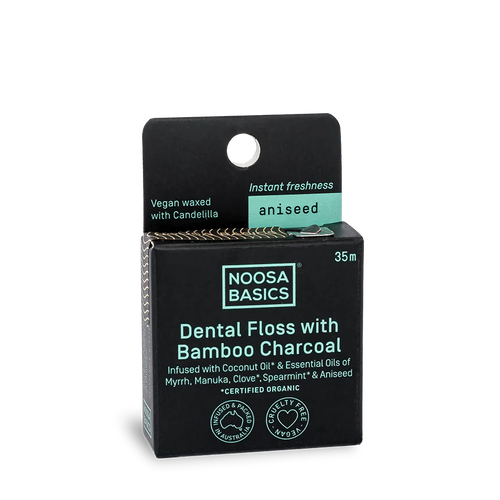 Dental Floss with Bamboo Charcoal - Aniseed