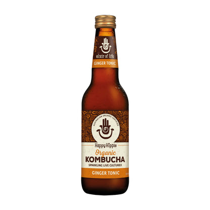 Organic Kombucha - Hemp Ginger Tonic