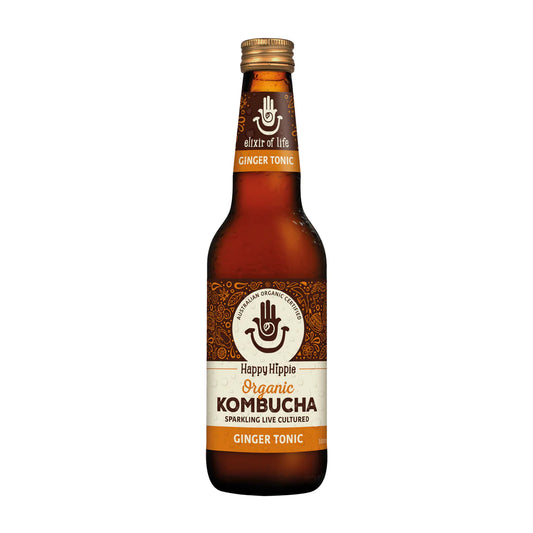 Organic Kombucha - Hemp Ginger Tonic