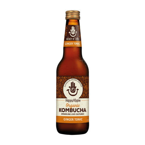 Organic Kombucha - Hemp Ginger Tonic