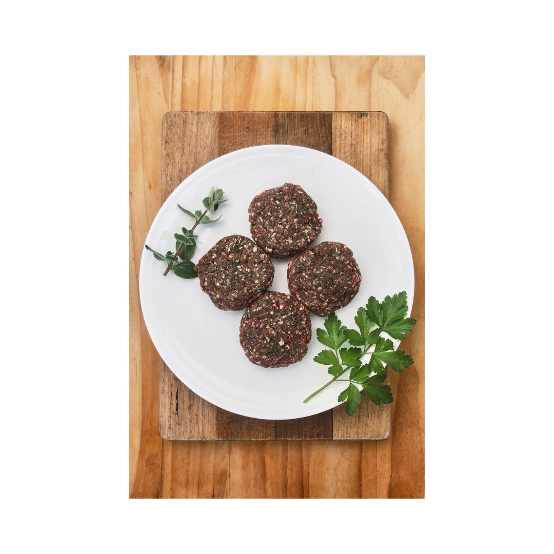 Organic Burger Patties - Greek