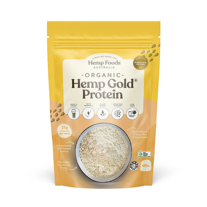 Bio-Hanf-Goldprotein