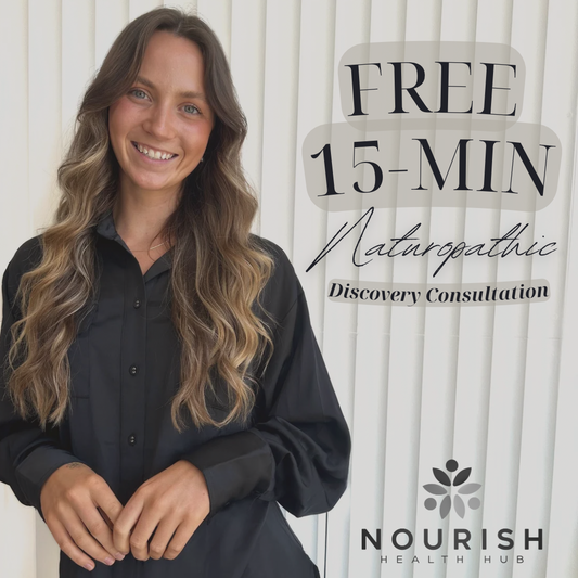FREE 15 Minute Naturopathic Health Advise Discovery Consultation