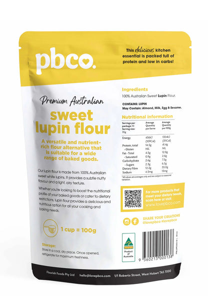 Australian Sweet Lupin Flour