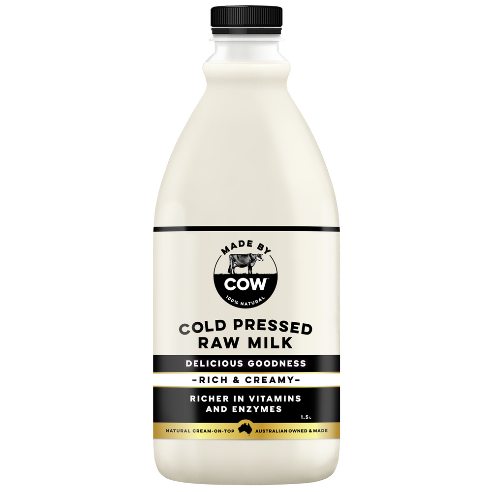 Cold Pressed Raw Jersey Milk