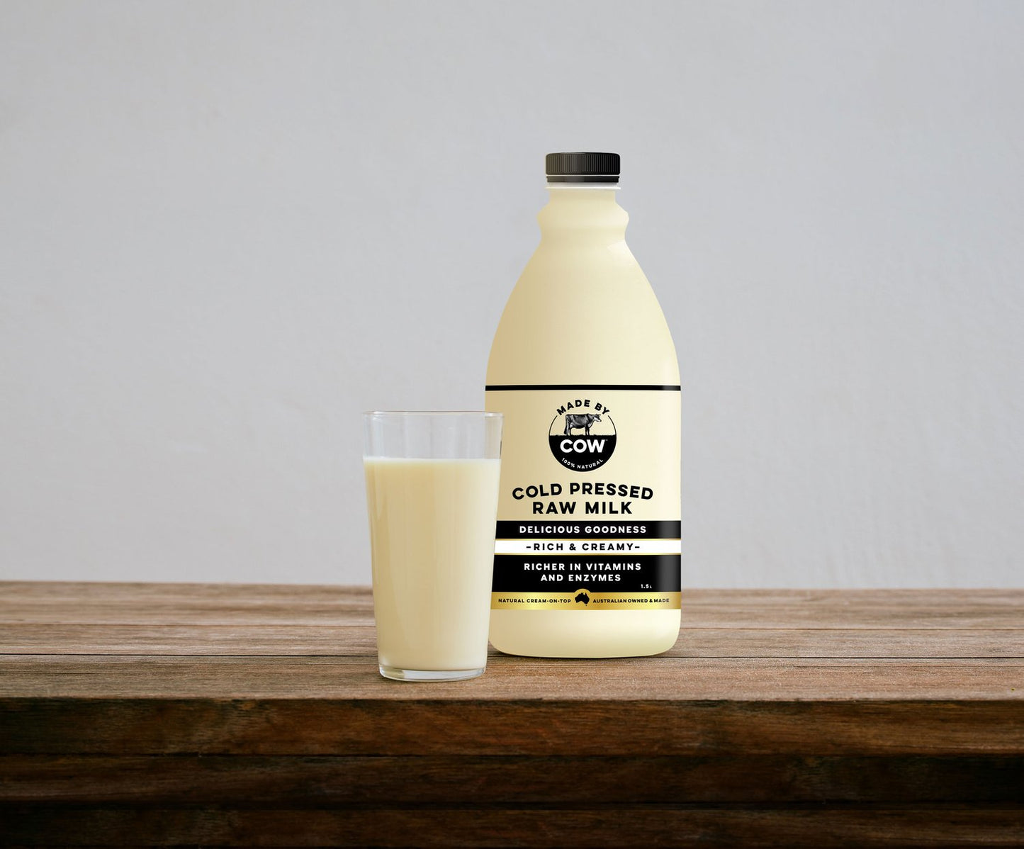 Cold Pressed Raw Jersey Milk