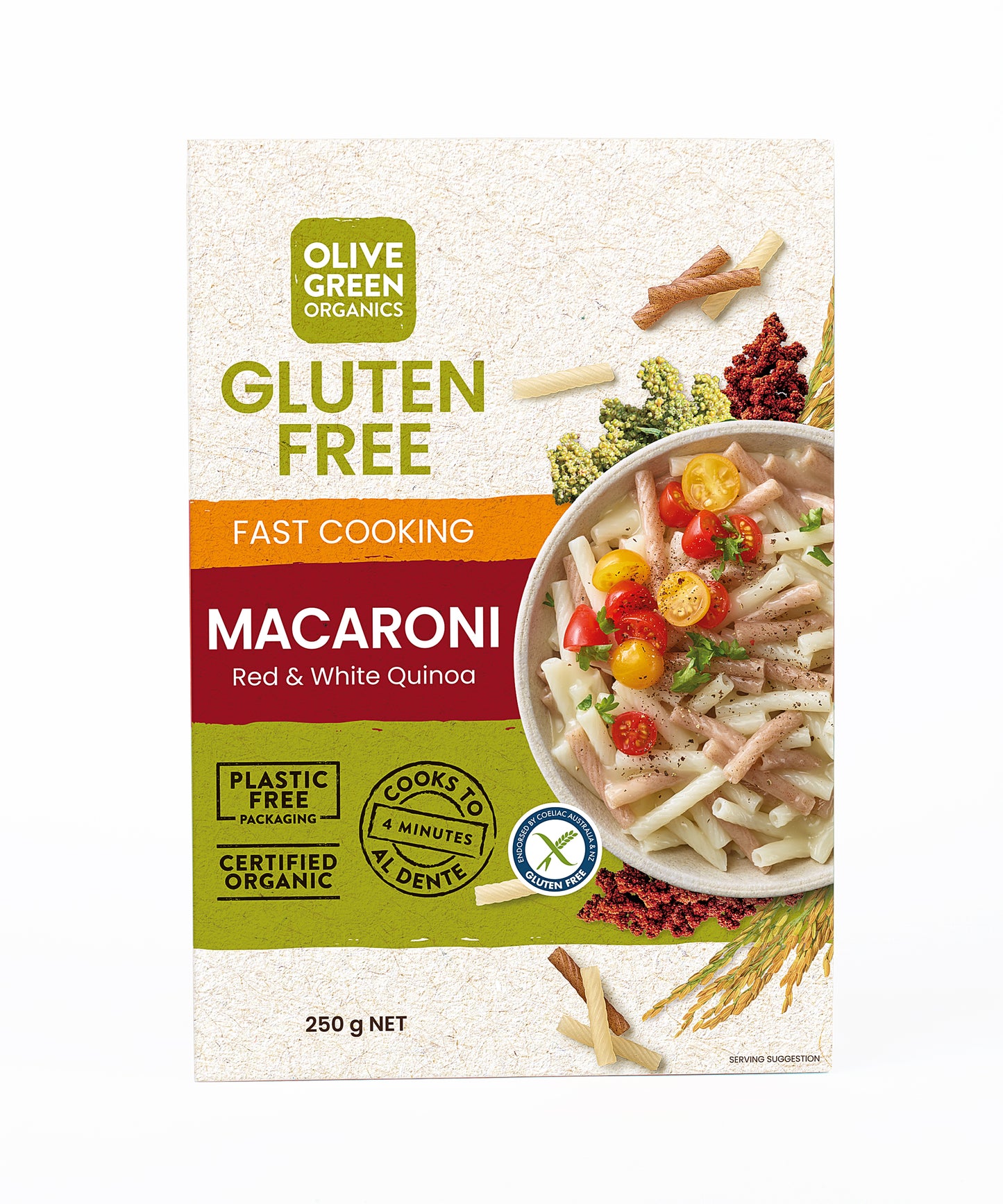 Macaroni - Red & White Quinoa