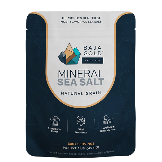 Baja Gold Mineral Sea Salt - Coarse