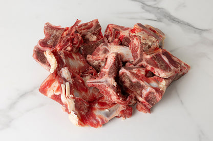 Suppenknochen von Weiderindern