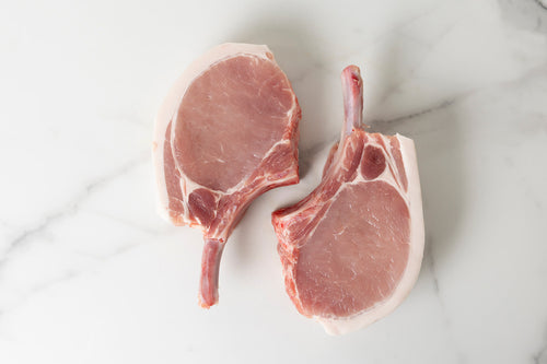 Freiland-Schweinekoteletts