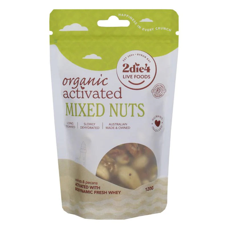 Activated Organic Mixed Nuts with Fresh Whey