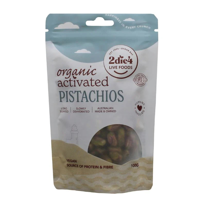 Activated Organic Pistachois
