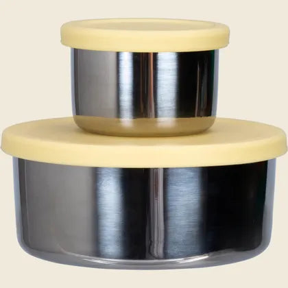 Stainless Steel Leakproof Snack Pods - Set of 2