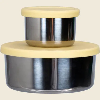 Stainless Steel Leakproof Snack Pods - Set of 2