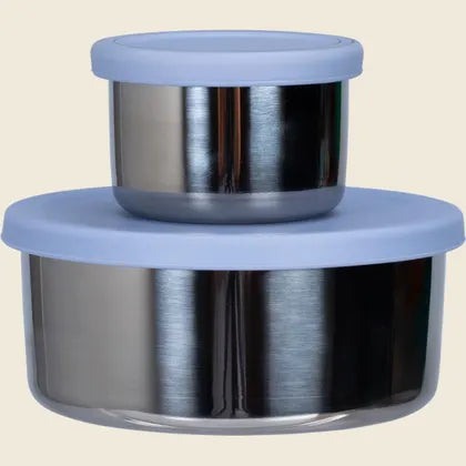 Stainless Steel Leakproof Snack Pods - Set of 2