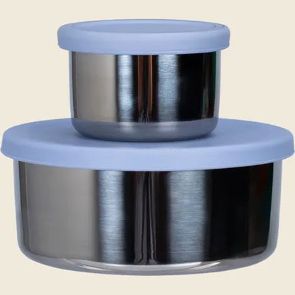 Stainless Steel Leakproof Snack Pods - Set of 2