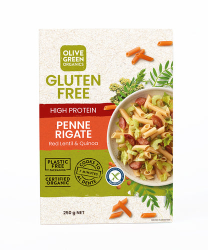 Penne Rigate - Red Lentil & Quinoa