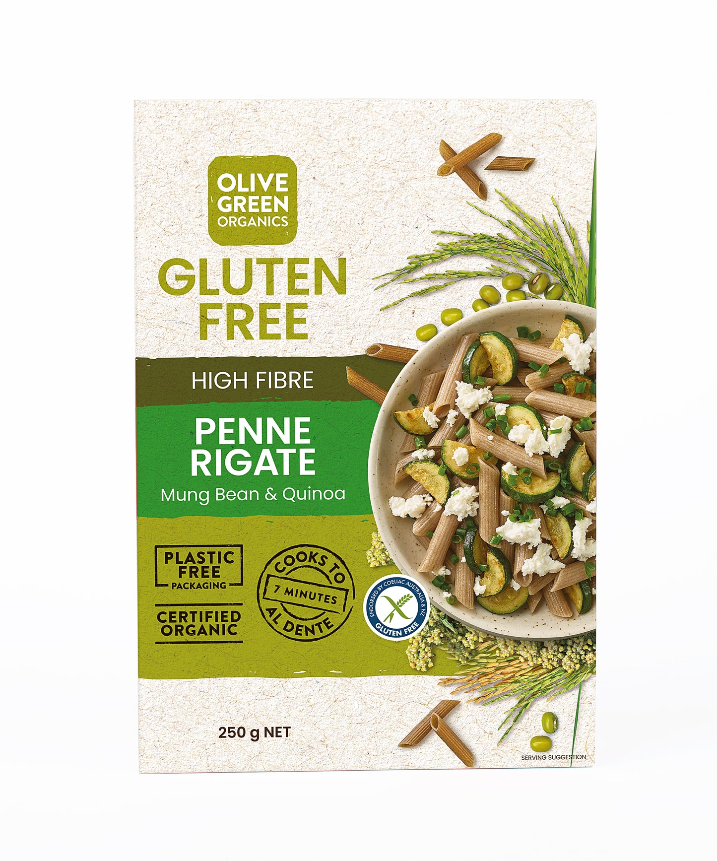 Penne Rigate - Mung Bean & Quinoa