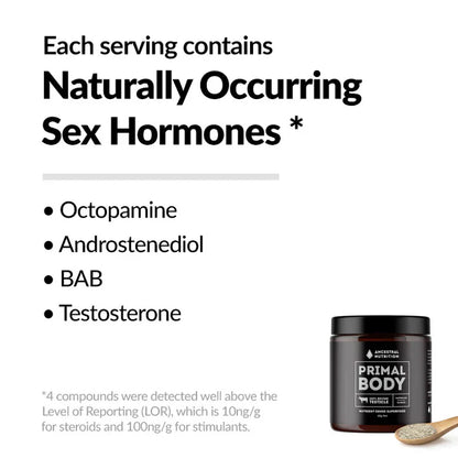 Primal Body - Grass Fed Bovine Testicle
