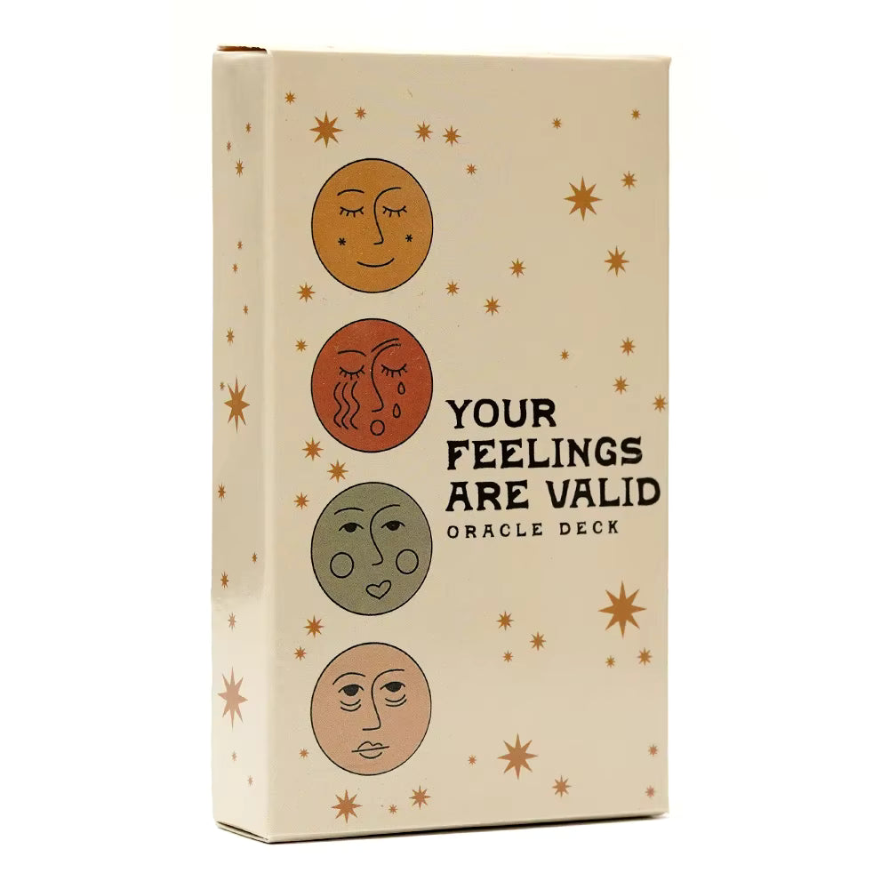 Your Feelings Are Valid Oracle Deck 2nd Edition Mental Health Oracle Mood Deck