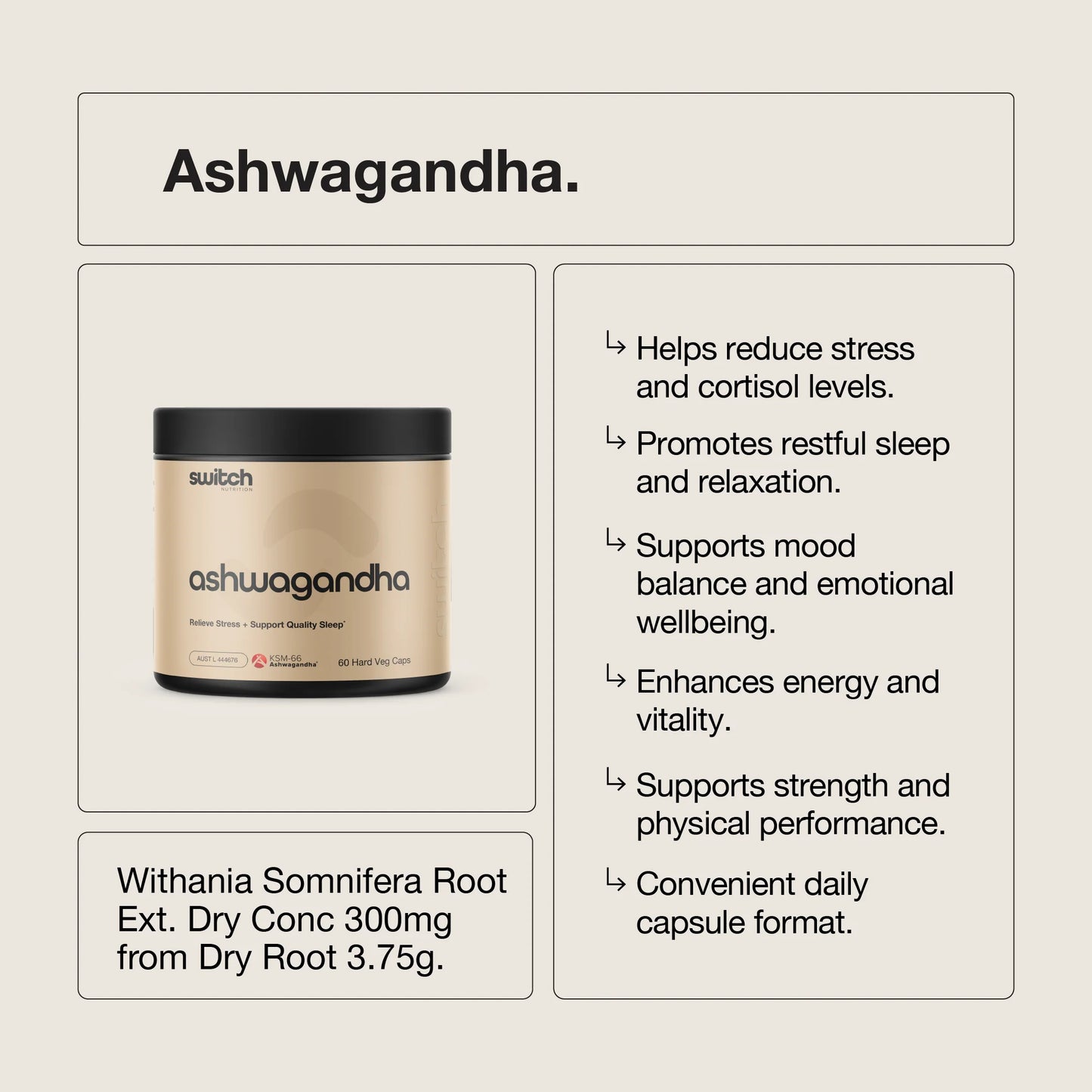 KSM-66® Ashwagandha