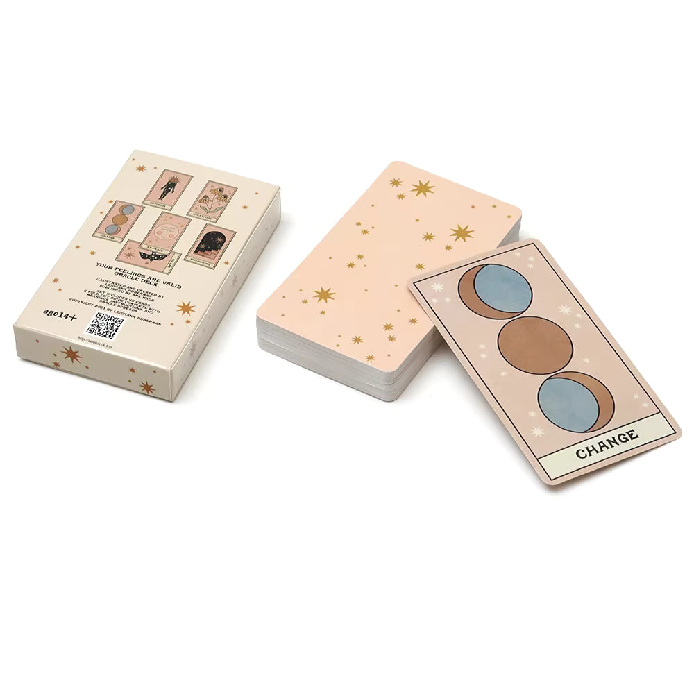 Your Feelings Are Valid Oracle Deck 2nd Edition Mental Health Oracle Mood Deck