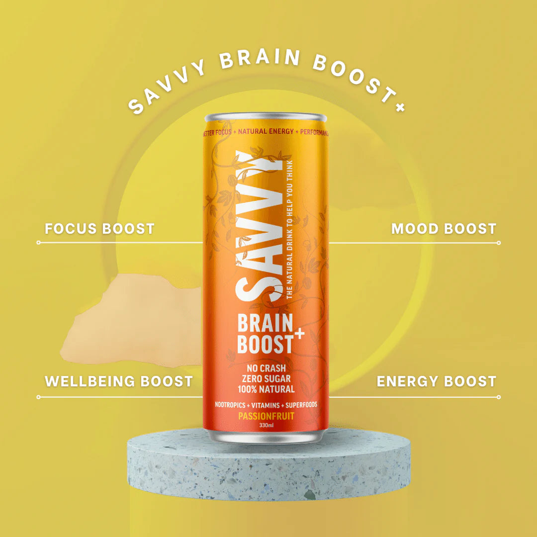 Brain Boost Vitamin Nootropic Drink - Passionfruit