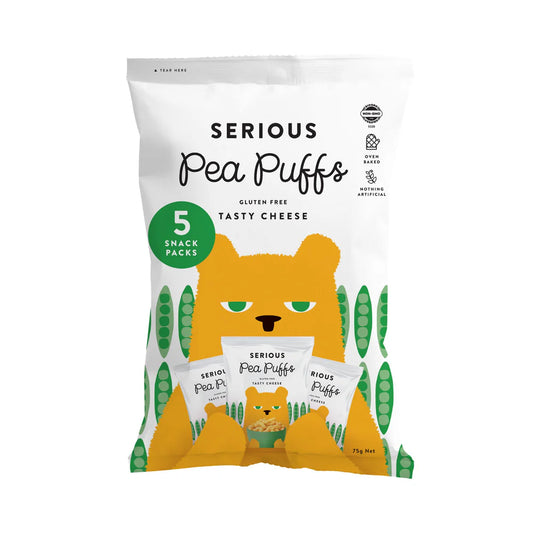 Serious Puffs - Tasty Cheese (5 Snack Pack)