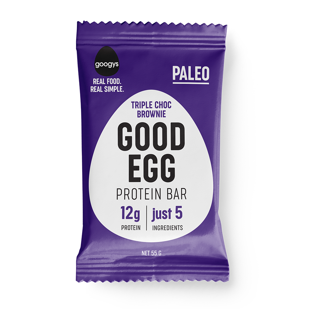 Good Egg Protein Bar - Triple Choc Brownie