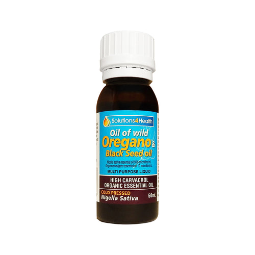 Organic Oil of Wild Oregano & Black Seed Oil