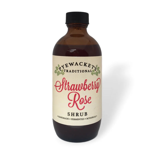 Strawberry Rose Shrub
