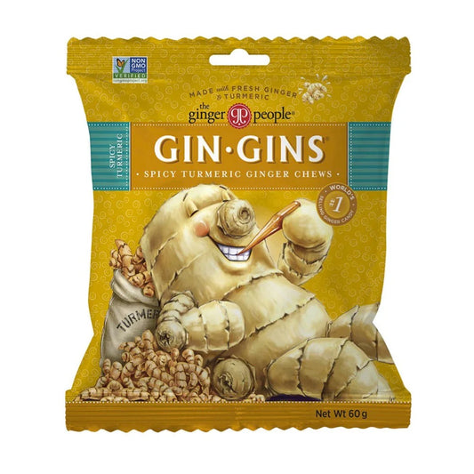 Gin Gins - Spicey Turmeric Ginger Chews