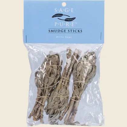 Sage Smudge Stick - 3 Pack (8cm)