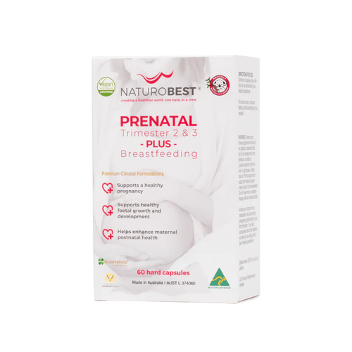 Prenatal Trimester 2 & 3 Plus Breastfeeding - Pregnancy & Breastfeeding Vitamins