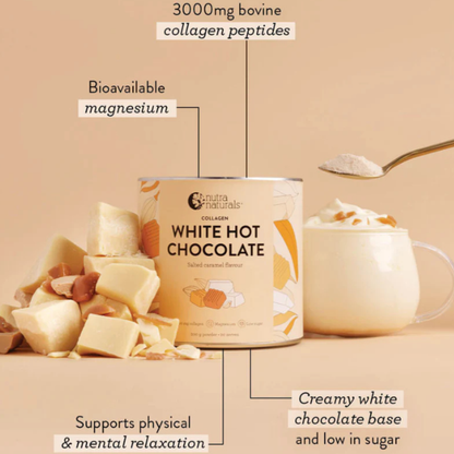 Collagen White Hot Chocolate - Salted Caramel