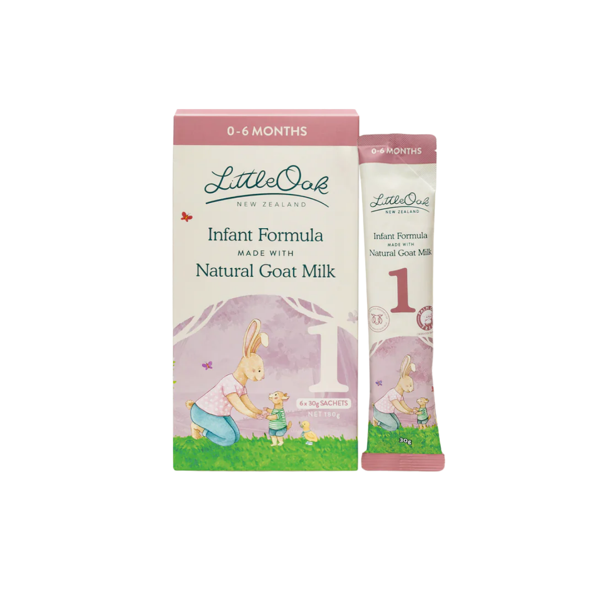 Natural Goat Milk Infant Formula Sachets - Olive Oil