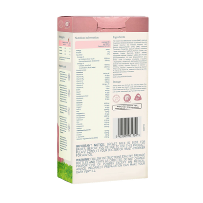 Natural Goat Milk Infant Formula Sachets - Olive Oil
