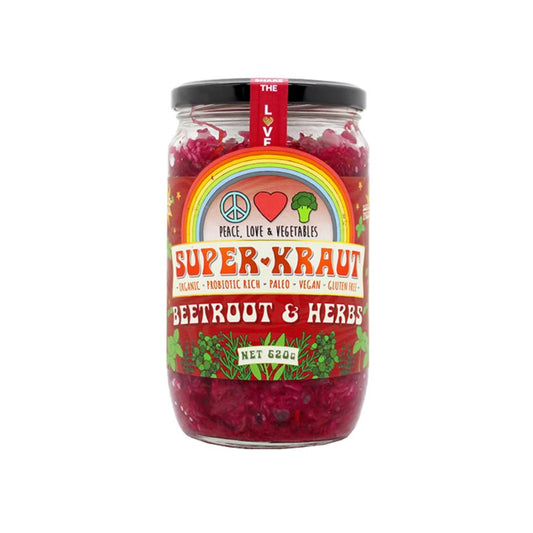 Beetroot & Herbs Super Kraut