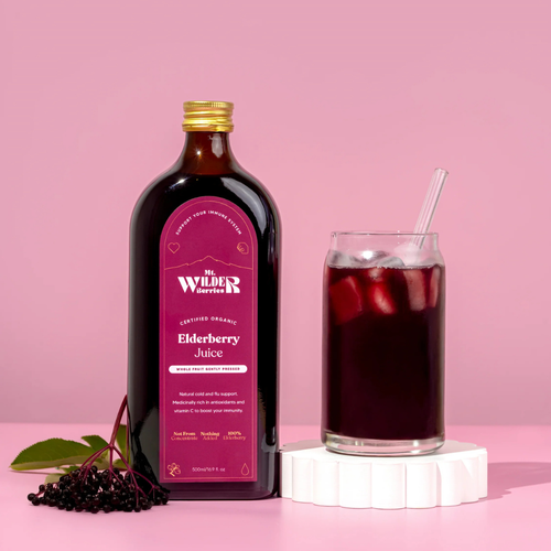 Organic Wild Elderberry Juice