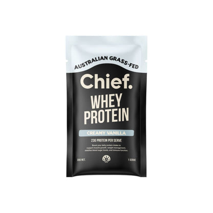 Grass-fed Whey Protein Powder - Creamy Vanilla